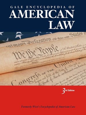cover image of Gale Encyclopedia of American Law